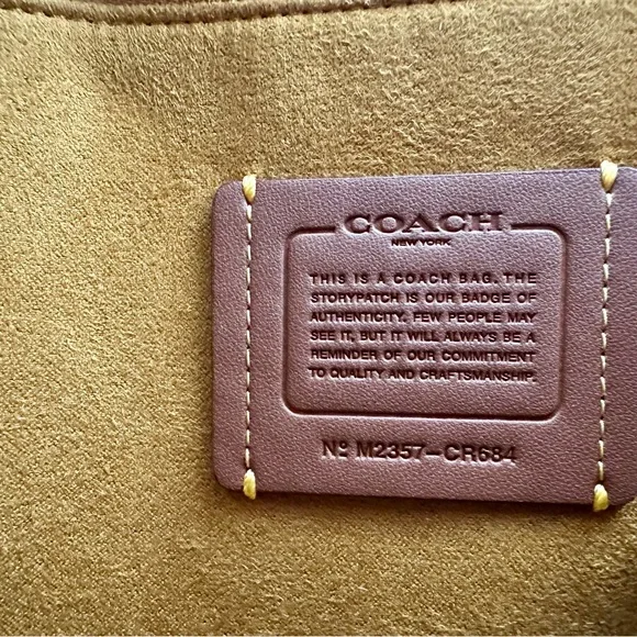 COACH Ace Tote 35 – Brass/Black | Brand New w/ Dust Bag - Picture 6 of 6